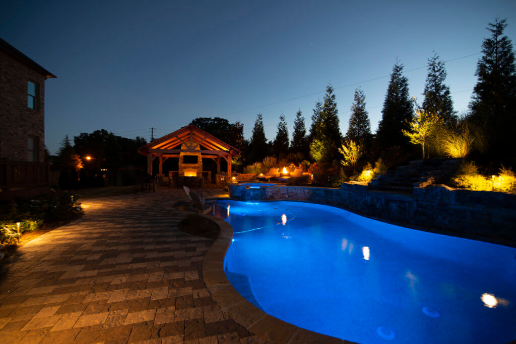 LED pool lighting and deck lighting Milton GA
